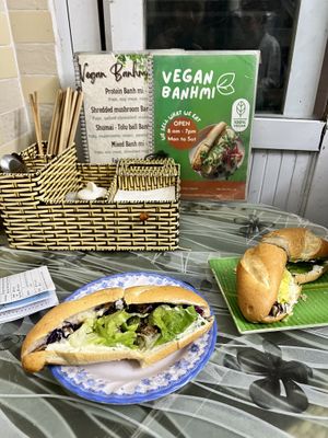   at Bao An Vegan (formerly Vegan Banhmi) in Hanoi