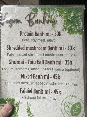   at Bao An Vegan (formerly Vegan Banhmi) in Hanoi