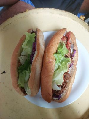 Mixed Bahn Mi at Bao An Vegan (formerly Vegan Banhmi) in Hanoi