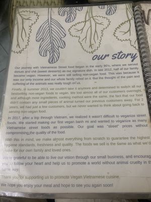   at Bao An Vegan (formerly Vegan Banhmi) in Hanoi