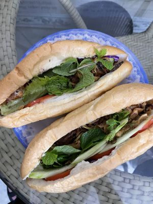 Bonus everything is washed in filtered water so you know it’s safe to eat!  at Bao An Vegan (formerly Vegan Banhmi) in Hanoi