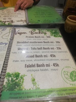  at Bao An Vegan (formerly Vegan Banhmi) in Hanoi