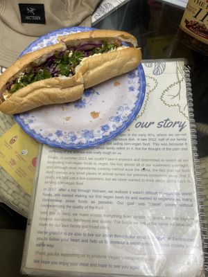   at Bao An Vegan (formerly Vegan Banhmi) in Hanoi