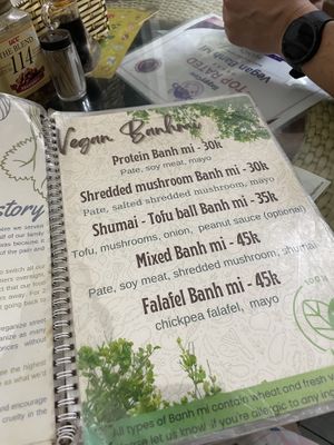   at Bao An Vegan (formerly Vegan Banhmi) in Hanoi