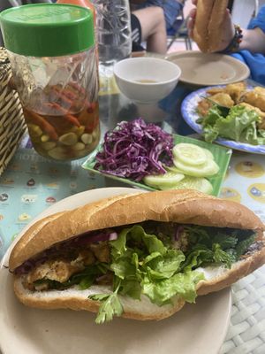   at Bao An Vegan (formerly Vegan Banhmi) in Hanoi