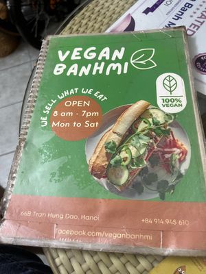   at Bao An Vegan (formerly Vegan Banhmi) in Hanoi
