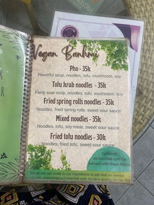   at Bao An Vegan (formerly Vegan Banhmi) in Hanoi