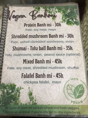   at Bao An Vegan (formerly Vegan Banhmi) in Hanoi