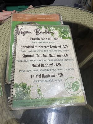 at Bao An Vegan (formerly Vegan Banhmi) in Hanoi