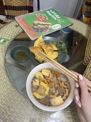 So delicious!!   at Bao An Vegan (formerly Vegan Banhmi) in Hanoi