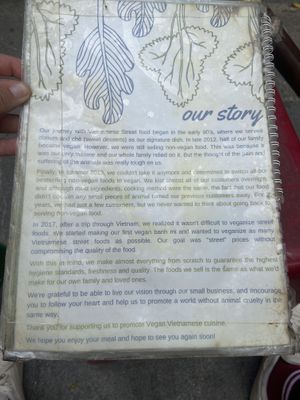   at Bao An Vegan (formerly Vegan Banhmi) in Hanoi