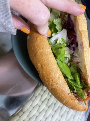   at Bao An Vegan (formerly Vegan Banhmi) in Hanoi