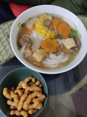Pho at Bao An Vegan (formerly Vegan Banhmi) in Hanoi