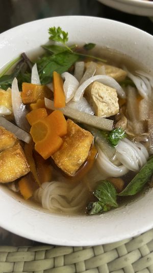 Pho  at Bao An Vegan (formerly Vegan Banhmi) in Hanoi