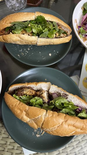 Banh mi  at Bao An Vegan (formerly Vegan Banhmi) in Hanoi