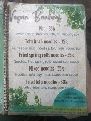  at Bao An Vegan (formerly Vegan Banhmi) in Hanoi