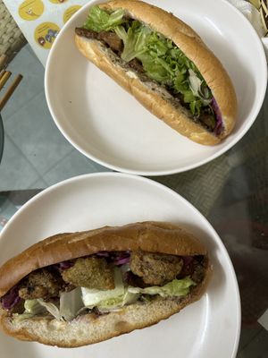 Vegan Protein & Mixed Bahn Mi   at Bao An Vegan (formerly Vegan Banhmi) in Hanoi