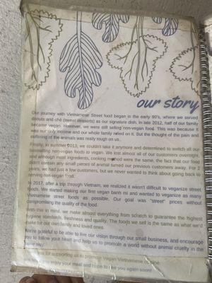   at Bao An Vegan (formerly Vegan Banhmi) in Hanoi