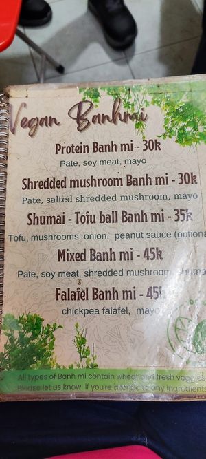  at Bao An Vegan (formerly Vegan Banhmi) in Hanoi