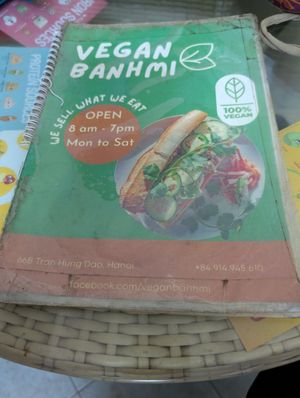  at Bao An Vegan (formerly Vegan Banhmi) in Hanoi