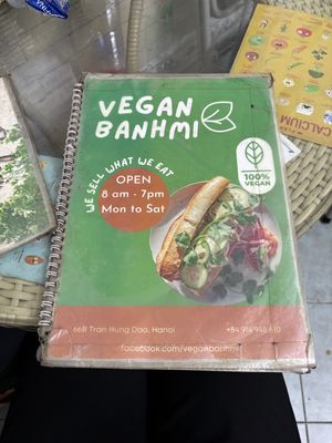   at Bao An Vegan (formerly Vegan Banhmi) in Hanoi