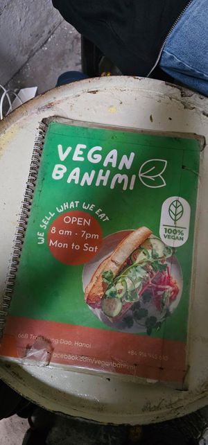  at Bao An Vegan (formerly Vegan Banhmi) in Hanoi