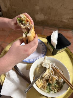   at Bao An Vegan (formerly Vegan Banhmi) in Hanoi