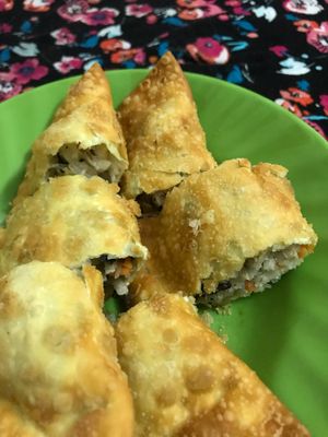 Samosas - 2 orders at Bao An Vegan (formerly Vegan Banhmi) in Hanoi