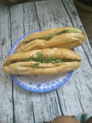 Banh mi at Bao An Vegan (formerly Vegan Banhmi) in Hanoi
