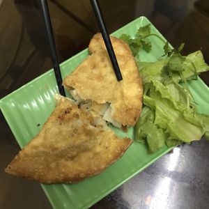 pillow donut at Bao An Vegan (formerly Vegan Banhmi) in Hanoi