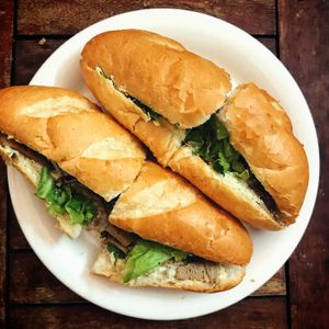 Banh mi at Bao An Vegan (formerly Vegan Banhmi) in Hanoi