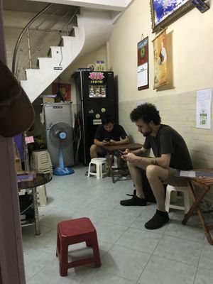 The restaurant at Bao An Vegan (formerly Vegan Banhmi) in Hanoi