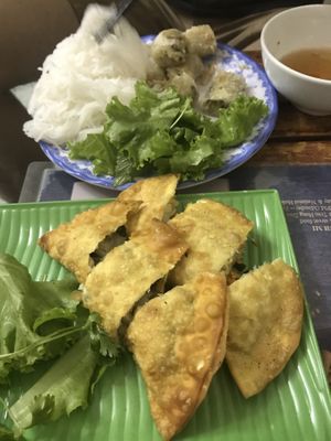 Food! at Bao An Vegan (formerly Vegan Banhmi) in Hanoi