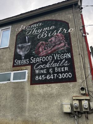   at Aroma Thyme Bistro in Ellenville