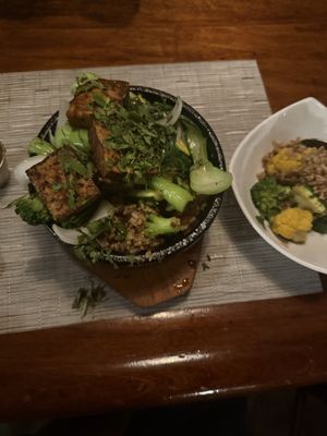 Peanut Tofu HOT POT!   at Aroma Thyme Bistro in Ellenville