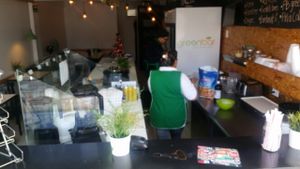 inside at Green Bar in Tijuana