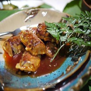 Sweet & Sour Eggplant at Pure Lotus - Holiday Inn in Beijing