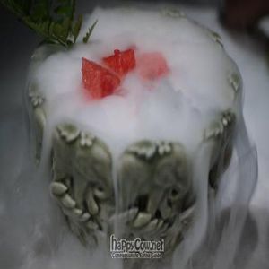 Watermelon with Dry Ice at Pure Lotus - Holiday Inn in Beijing
