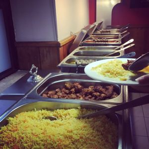 All vegan buffet at Gandhi Tandoori in St Pauls Bay