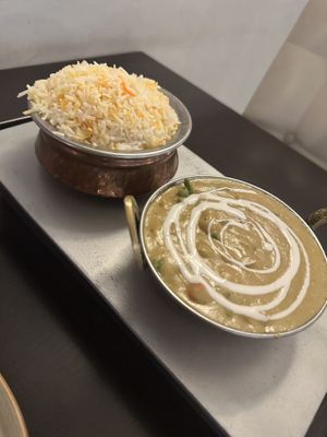 Veggie korma   at Gandhi Tandoori in St Pauls Bay