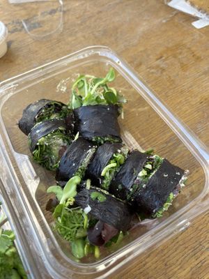 Nori roll  at Coconut Grove Farmer's Market in Miami