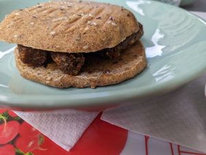 Cevapcici kebab at Vege Fino Za Sve in Zagreb