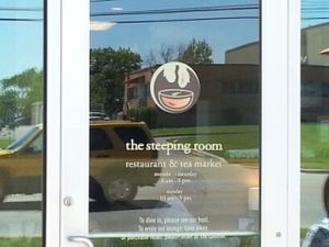 entrance at The Steeping Room in Austin