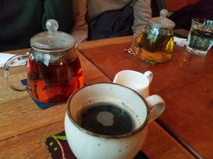 soy coffee and teas at CAFE - Today is My Life in Tokyo