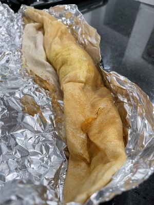 Masala Dosal - a crepe filled with mashed potatoes! It’s amazing! at Udupi Cafe in Tempe