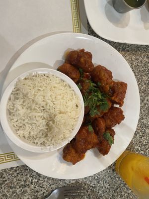 Gobi Manchurian  at Udupi Cafe in Tempe