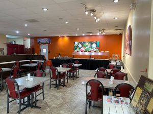 Dining area right at Udupi Cafe in Tempe