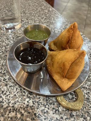 Samosas  at Udupi Cafe in Tempe