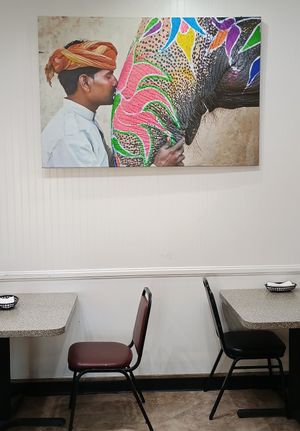 Love this picture they have at Udupi Cafe in Tempe