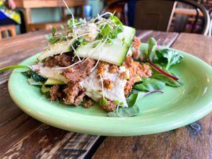 Raw Vegan Lasagna   at Natural Living Food Co-op and Cafe in League City